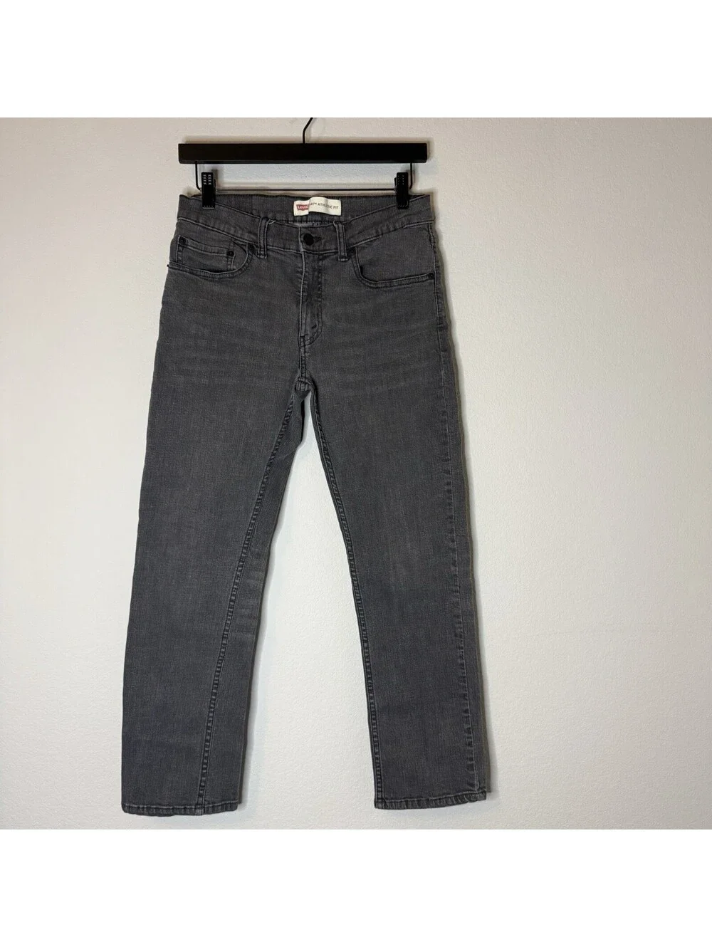 Levi’s 541 Athletic Fit Boys Size 16 Regular Gray Stretch Jeans W28 L28